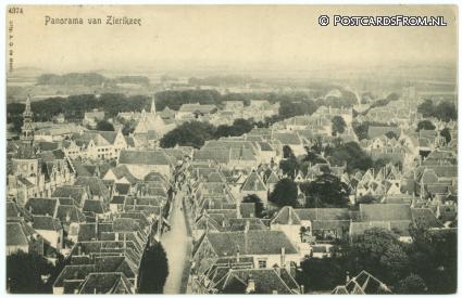 ansichtkaart: Zierikzee, Panorama