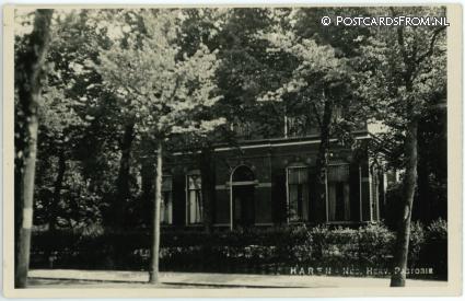 Haren GN, ? Ned. Herv. Pastorie ansichtkaart: Haren GN, ? Ned. Herv. Pastorie