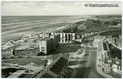 ansichtkaart: Zandvoort, Panorama