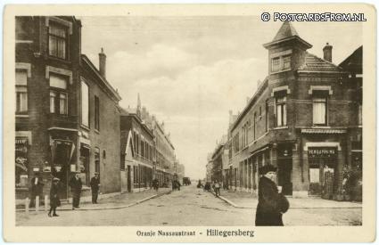 Hillegersberg, Oranje Nassaustraat ansichtkaart: Hillegersberg, Oranje Nassaustraat