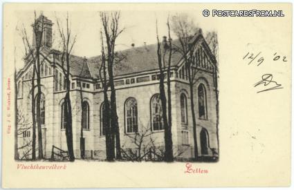 Zetten, Vluchtheuvelkerk ansichtkaart: Zetten, Vluchtheuvelkerk