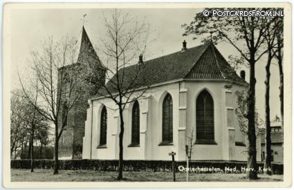 ansichtkaart: Oosterhesselen, Ned. Herv. Kerk