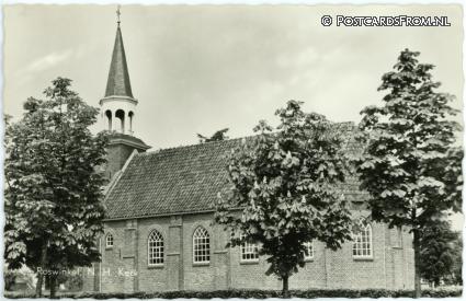 Roswinkel, N.H. Kerk ansichtkaart: Roswinkel, N.H. Kerk