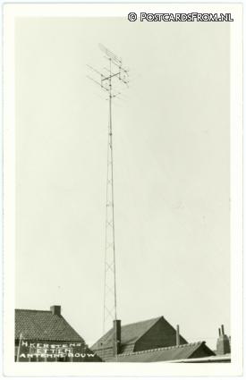 ansichtkaart: Etten-Leur, H. Kerstens Antennebouw