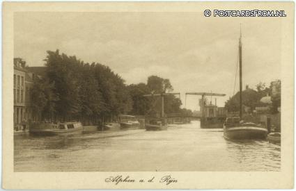 ansichtkaart: Alphen aan den Rijn, --