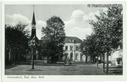ansichtkaart: Veenendaal, Ned. Herv. Kerk