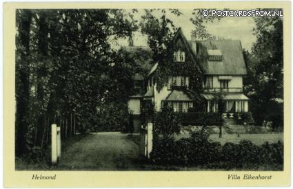 ansichtkaart: Helmond, Villa Eikenhorst