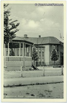 Maassluis, Fenacoliusplein ansichtkaart: Maassluis, Fenacoliusplein