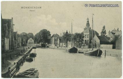 Monnickendam, Haven ansichtkaart: Monnickendam, Haven