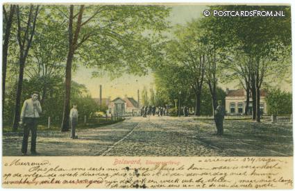 ansichtkaart: Bolsward, Blauwpoortbrug