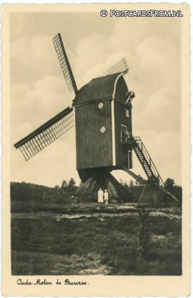 ansichtkaart: Haaksbergen, Buurse. Oude Molen