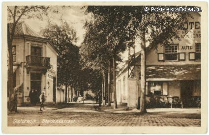 Oisterwijk, Stationsstraat ansichtkaart: Oisterwijk, Stationsstraat