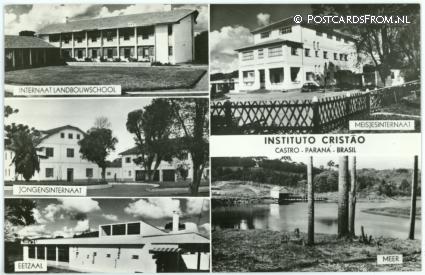 --, Instituto Cristao, Brasil. Landbouwschool en Internaat ansichtkaart: --, Instituto Cristao, Brasil. Landbouwschool en Internaat