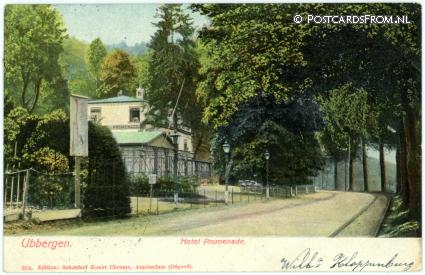 Ubbergen, Hotel Promenade ansichtkaart: Ubbergen, Hotel Promenade