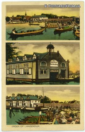 ansichtkaart: Broek op Langedijk, --