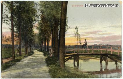 Sliedrecht, Tiendweg ansichtkaart: Sliedrecht, Tiendweg