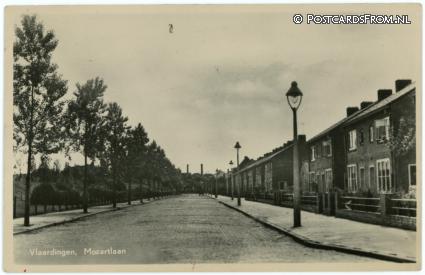 ansichtkaart: Vlaardingen, Mozartlaan