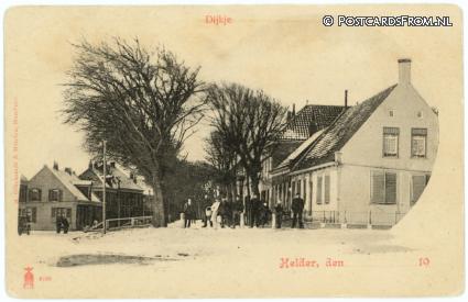 Den Helder, Dijkje ansichtkaart: Den Helder, Dijkje
