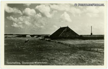 ansichtkaart: Terschelling Oosterend, Wierschuur