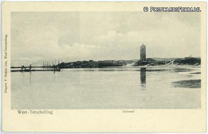 ansichtkaart: Terschelling West, Dellewal. Haven