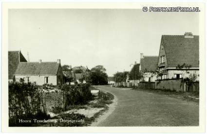 Terschelling Hoorn, Dorpsgezicht ansichtkaart: Terschelling Hoorn, Dorpsgezicht