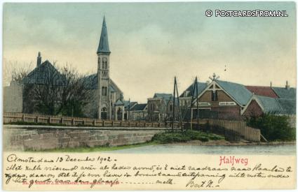ansichtkaart: Halfweg NH, --