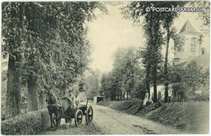 Eemnes, Binnen. Weg voor de Hervormde Pastorie ansichtkaart: Eemnes, Binnen. Weg voor de Hervormde Pastorie