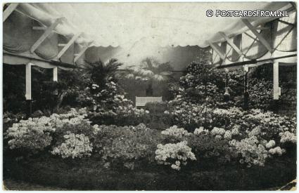 Boskoop, Groote Bloemententoonstelling 5-20 April 1911 ansichtkaart: Boskoop, Groote Bloemententoonstelling 5-20 April 1911