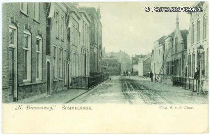 ansichtkaart: Sommelsdijk, N. Binnenweg