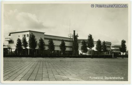 Purmerend, Stadsziekenhuis ansichtkaart: Purmerend, Stadsziekenhuis