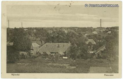 ansichtkaart: Nijverdal, Panorama