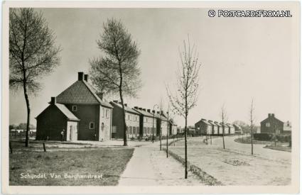 ansichtkaart: Schijndel, Van Berghenstraat