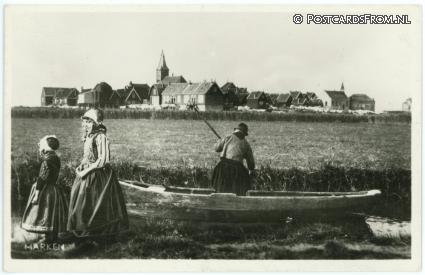 ansichtkaart: Marken, --