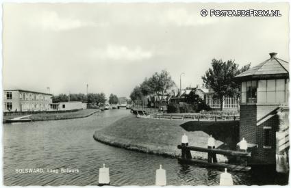 ansichtkaart: Bolsward, Laag Bolwerk