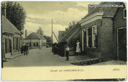 ansichtkaart: Hardinxveld, Groet uit