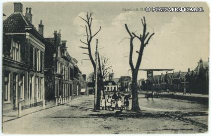 ansichtkaart: Makkum FR, Groet uit
