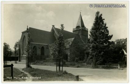 ansichtkaart: Vreeland, Ned. Herv. Kerk