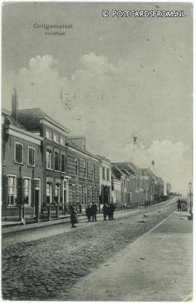 ansichtkaart: Ooltgensplaat, Voorstraat
