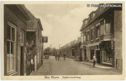 ansichtkaart: Den Hoorn ZH, Dykhoornscheweg