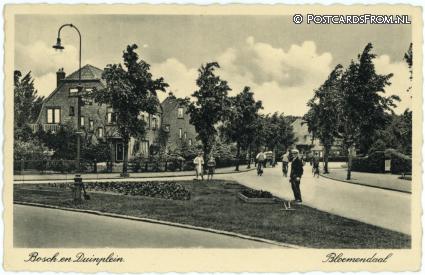 ansichtkaart: Bloemendaal, Bosch en Duinplein