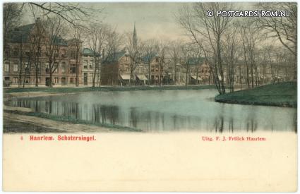 ansichtkaart: Haarlem, Schotersingel