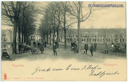 ansichtkaart: Haarlem, Wilsonplein