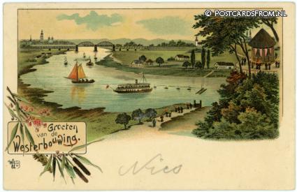 ansichtkaart: Arnhem, Westerbouwing