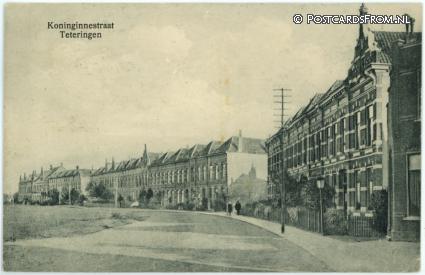 ansichtkaart: Teteringen, Koninginnestraat