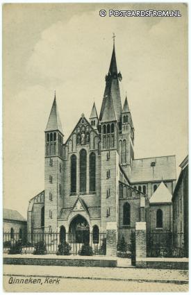 Ginneken, Kerk ansichtkaart: Ginneken, Kerk