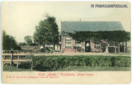 ansichtkaart: Vijfhuizen, Cafe 'Beers'