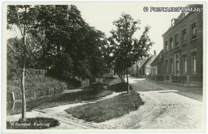 ansichtkaart: Willemstad, Kerkring