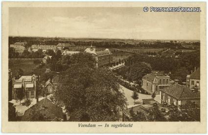 Veendam, In vogelvlucht ansichtkaart: Veendam, In vogelvlucht