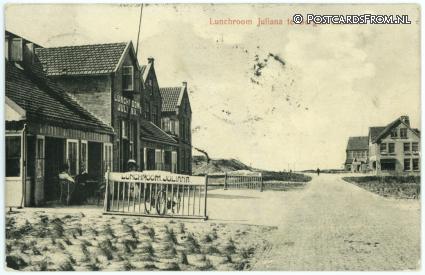 ansichtkaart: Bergen aan Zee, Lunchroom Juliana