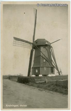 Kruiningen, Molen ansichtkaart: Kruiningen, Molen